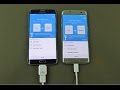 Transfer content Samsung Galaxy S6 to Galaxy S7 USB Connector