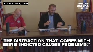 Scioto County officials conduct business without commissioner accused in kickback scheme