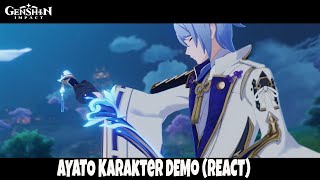 Kamisato Ayato New trailer (REACT) Genshin Impact v2.6