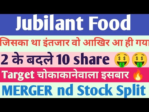 JUBILANT FOODWORKS SHARE SPLIT NEWS TODAY|JUBILANT FOODS NEWS|JUBILANT ...