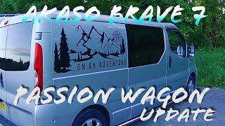 AKASO BRAVE 7 ACTION CAMERA / Quick look at the Vivaro van conversion