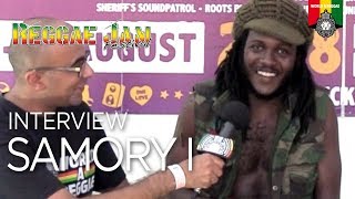 Samory I Interview at Reggae Jam Germany 2018