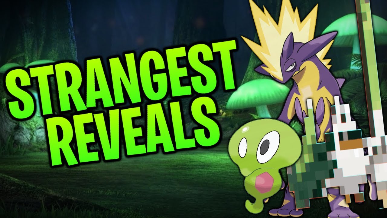 Strangest Pokemon Reveals And Leaks - YouTube