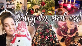 Julpynta med oss! 2023 🎅🏼 | Sent att ta fram julen mitten av november?🕯️NOVENT