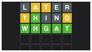 when the Wordle has a Typo