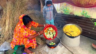 আজ সকাল বেলায় আতপ চাউলের খিচুড়ি♨️village soil anu