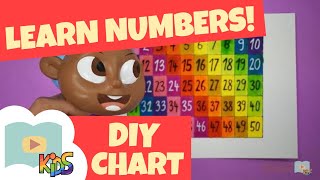 How to Make a Number Learning Chart: Step by Step for Kids