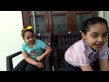 first video of fun with krishika and Tanvi