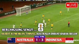 🔴SEDANG BERLANGSUNG‼️Indonesia Vs Australia, Round 3 Kualifikasi Piala Dunia 2026 ~ Ilustrasi..