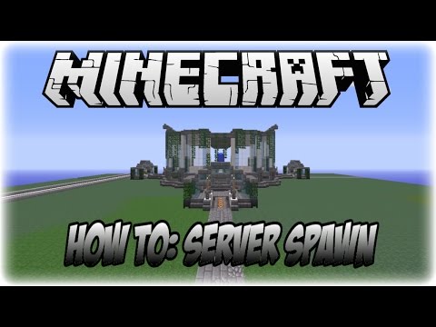 How To Build A Sweet Minecraft Server Spawn! (Speed Build) (1.7.10) How To Build A Sweet Minecraft Server Spawn! (Speed Build) (1.7.10)