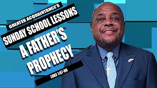 December 15, 2024. International Standard Sunday School Lesson. A Father's Prophecy.