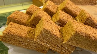 К Новогоднему столу: Торт Медовик | Honey cake |Մեղրով թխվածք