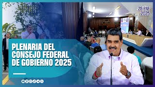 Nicolás Maduro | Plenaria del Consejo Federal de Gobierno 2025