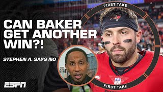 HELL NO‼️ Why Stephen A. can't see Baker Mayfield & the Bucs defeating the Lions