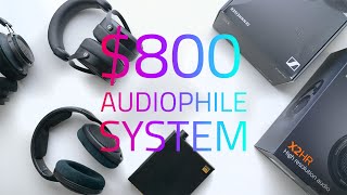 $800 Complete Audiophile Headphone System Build! (TRIPLE THREAT BUILD)