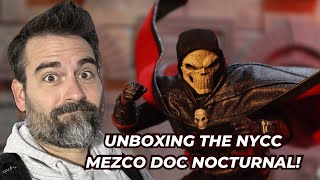 Doc Nocturnal is here! Unboxing of the NYCC Exclusive Mezco Rumble Society Action Figure!