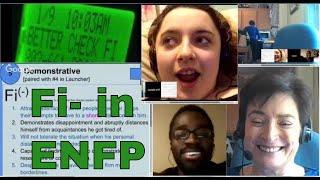 ENFP: ≈ SOCIONICS IEE Model G #1: "5. Fi- Showy Auxiliary" (vid 5 of 8 on #1=Carol Linden) #NeFxENFP