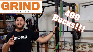 The Grind Fitness Alpha 3000 Power Rack Review- Less than 450 Dollars!!!!