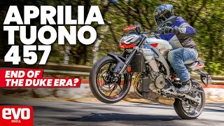 Aprilia Tuono 457 Launched in India – Price, Specs, and Key Features | @evoIndia