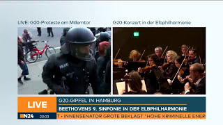 G20 Riot Compilation w/ Beethovens Symphony Nr. 9 D Minor