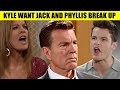 CBS Young And The Restless Spoilers Kyle forces Jack to break up with Phyllis, all because of Diane