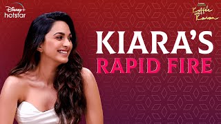 Kiara’s Cool Rapid Fire Round | Hotstar Specials Koffee With Karan S7 |  DisneyPlus Hotstar