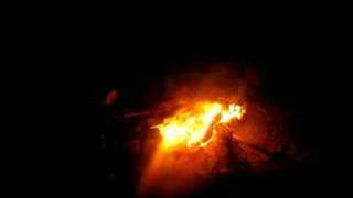 massive explosion of butane tank in fire