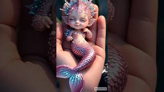 meet this baby MERMAID in the palm of your hand! so tiny and so cute💖