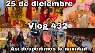 25 de diciembre 🎄/así despedimos la navidad /los lleve a patinar en hielo / mamá de tres