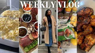 WEEKLY VLOG | COOKING A FEAST FOR MY FRIENDS, SKIN & HOME UPDATES, MASSIVE LIDL GROCERY HAUL & MORE
