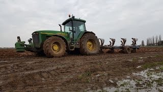 John Deere 8310 - 6830 - 6170M - 7430 || Team Baschirotto || Preparing soil for sowing