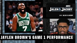 Jaylen Brown was GRINDING them offensively 😤 - Jalen Rose on Celtics Game 1 win | Jalen & Jacoby