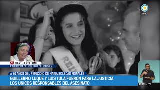 A 30 años del femicidio de María Soledad Morales