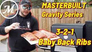 Masterbuilt Gravity 560 | 3-2-1 Baby Back Ribs