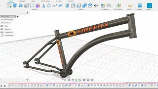 How to Make A Cycle Frame In Fusion 360 | Fusion 360 Tutorial for Beginners