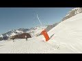 descente à vaujany de 2800 à 1300