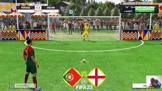 FIFA 23 | Portugal vs. England | Penalty Shootout 2023 | Ronaldo vs England - Gameplay PC
