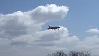 T-4\u0026F-15 touch down at KOMATSU