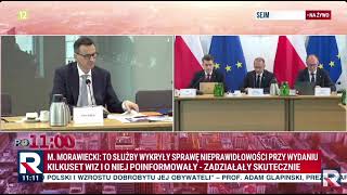 Premier Morawiecki załatwił Szczerbę  komisji ws. afery wizowej