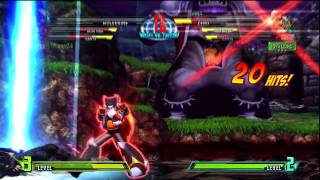 Marvel vs Capcom 3 - PS3 -- Non-Ranked Matches 48 Partial - Zero vs Team Hyper Combo 2 (Triple KO)