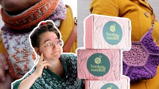 Let's discover Hooks and Needles monthly knitting and crochet subscription boxes