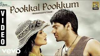 Pookal pookum tharunam song - Madharasapattinam l Aarya, Amy Jackson #tamilmelodysongs #tamilsongs