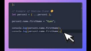 JavaScript - Deep cloning Objects & arrays, structuredClone Method in javaScript #javascriptdev