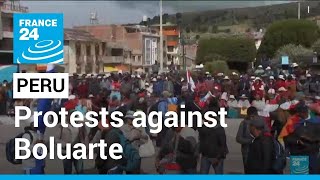 Peru: Citizens travel to Lima to protest against Boluarte • FRANCE 24 English