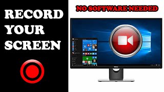 How To Record Your PC Screen Without Using Any Third Party Application | For Windows 10 Users Only