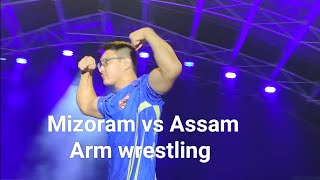 Mizoram VS Assam Arm wrestling match #Armwrestling  #Aizawl