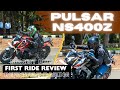 Pulsar NS400Z: Unleashing the Beast! Our Track Experience & In-Depth Review | @TheMadmandkes.