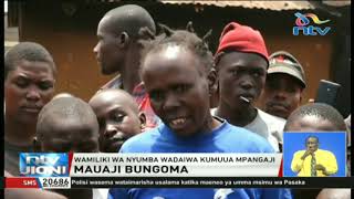 Mwanaume aliyejaribu kuiba viazi katika hoteli Bungoma auwawa