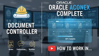 Document Controller How to work in Oracle aconex complete .#aconex t don't forget like and comment.