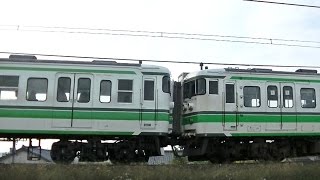 115系新ﾆｲN15+S7編成　信越本線1323M　柏崎→新潟